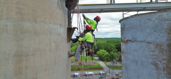 Silo roof beam pocket repair in Chicago, IL & Cincinnati OH